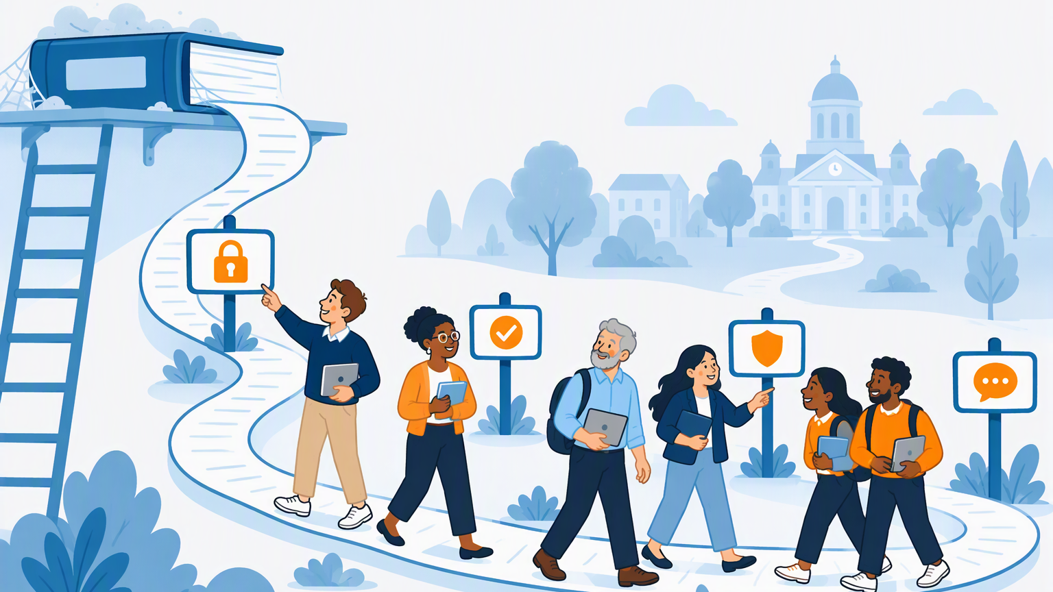 How to write an AI policy for UK higher education that staff follow: a skeleton template, why policies fail, and how training makes the policy real.